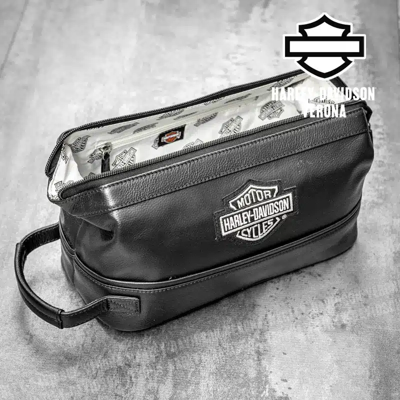 Trousse in pelle Harley-Davidson® Black - immagine 6