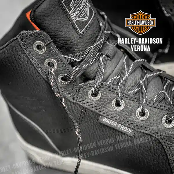 Sneakers Harley-Davidson® Midland Black Waterproof - immagine 3