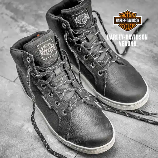 Sneakers Harley-Davidson® Midland Black Waterproof - immagine 6