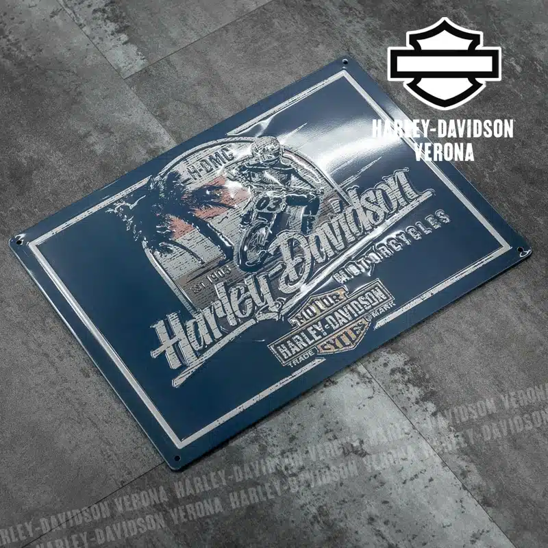Insegna metallica Harley-Davidson® Beach Biker