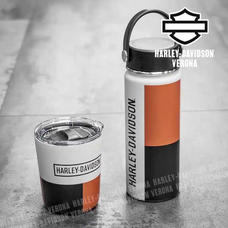 Set Tazza e Borraccia Harley-Davidson® Retro Block