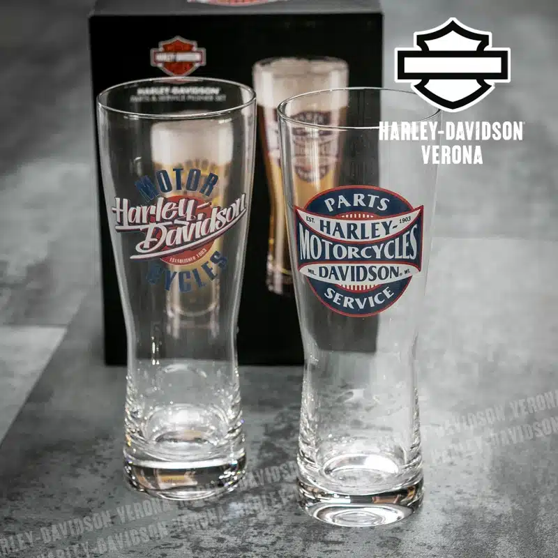 Set Bicchieri Pilsner Harley-Davidson® Parts and Service - immagine 2
