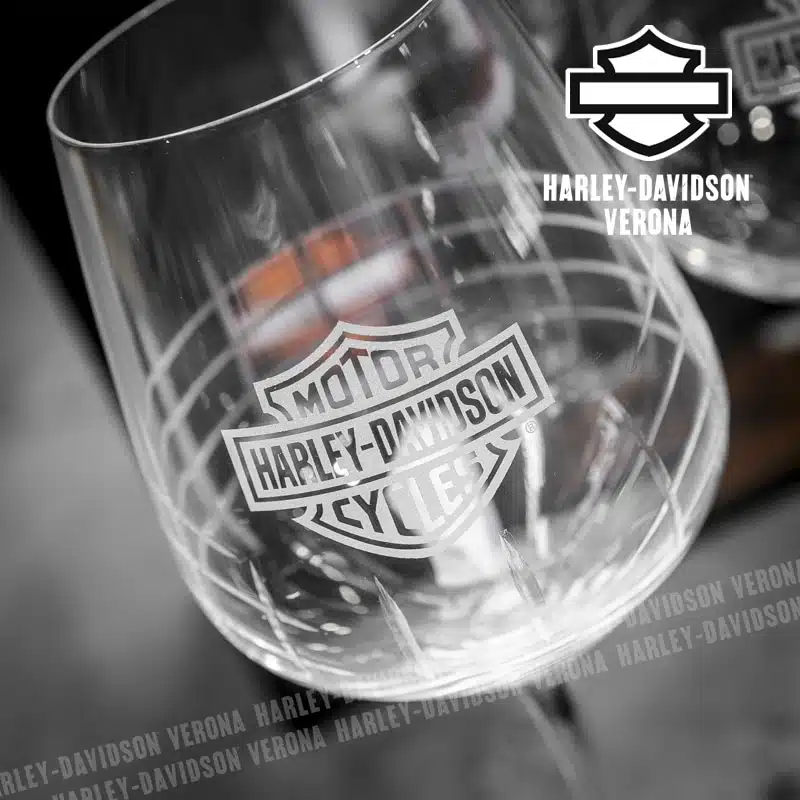 Set Biccheri Da Vino Harley-Davidson® Crystal - immagine 3