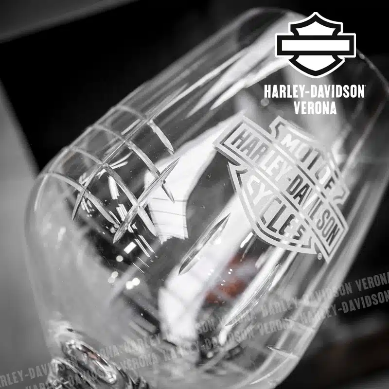 Set Biccheri Da Vino Harley-Davidson® Crystal - immagine 4
