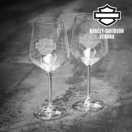 Set Biccheri Da Vino Harley-Davidson® Crystal