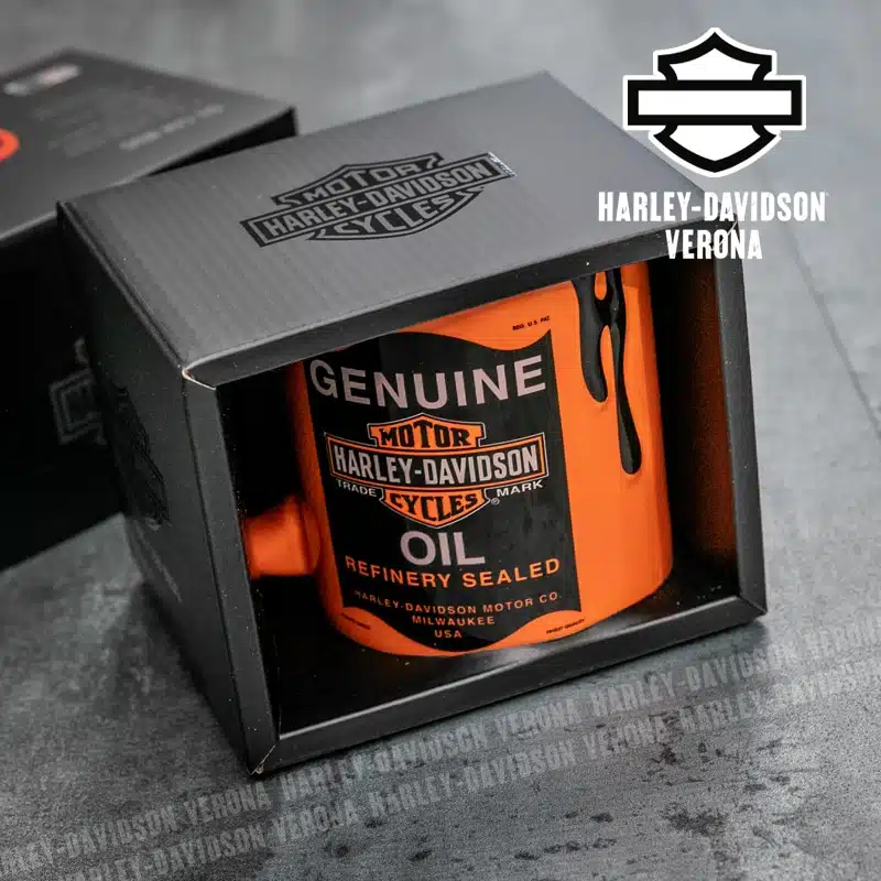 Tazza Harley-Davidson® Oil Can Bar & Shield Logo - immagine 2