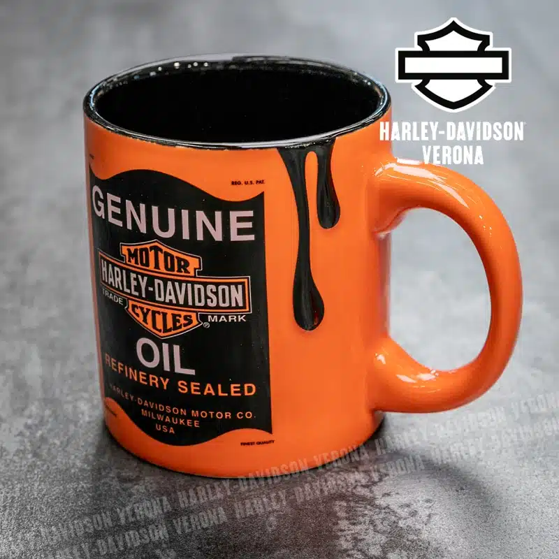 Tazza Harley-Davidson® Oil Can Bar & Shield Logo - immagine 4