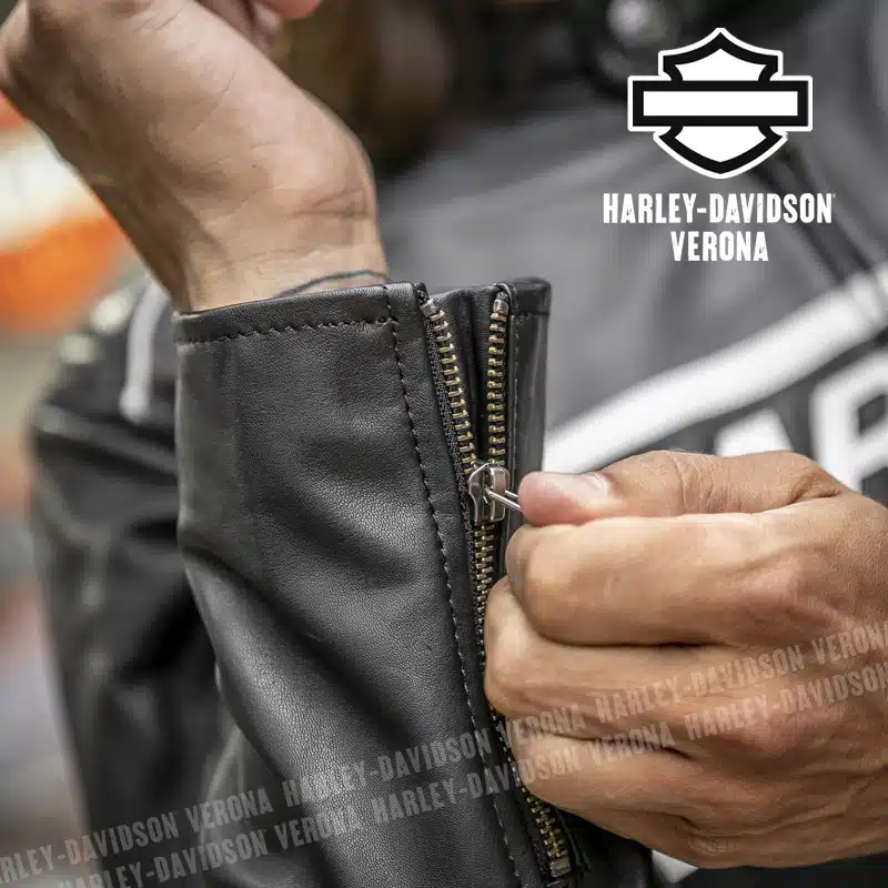 Giacca In Pelle Harley-Davidson® Factory - immagine 11