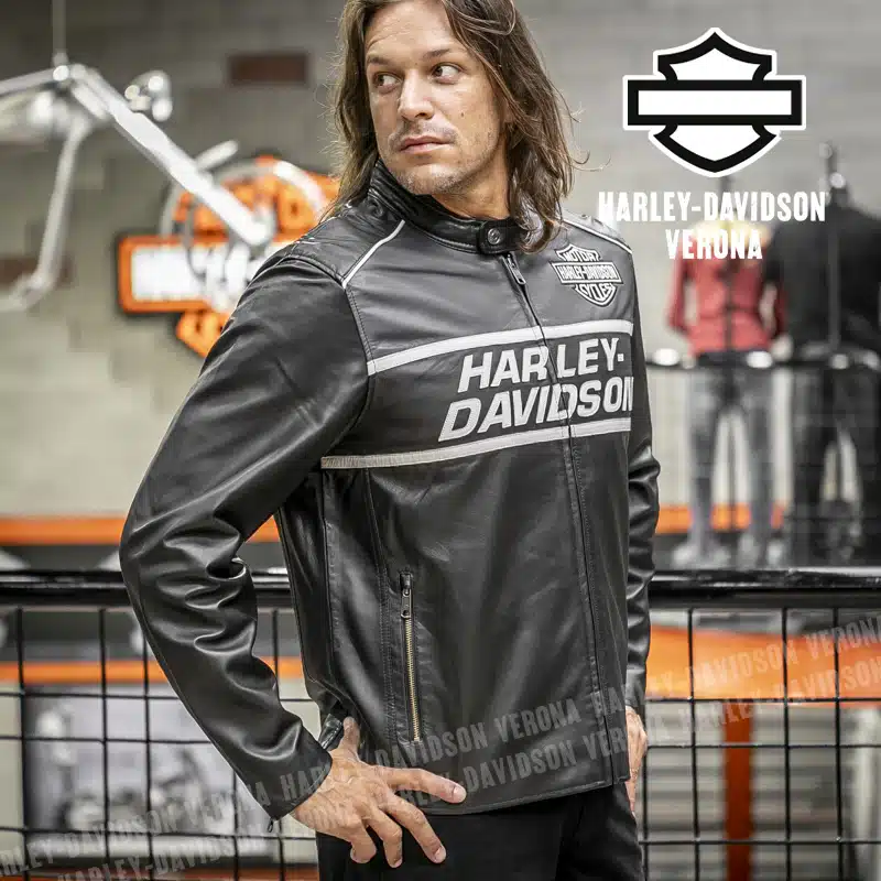 Giacca In Pelle Harley-Davidson® Factory - immagine 3