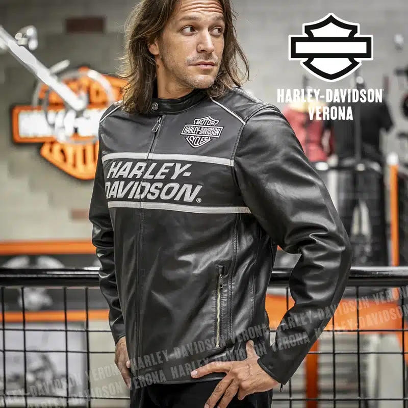 Giacca In Pelle Harley-Davidson® Factory - immagine 4