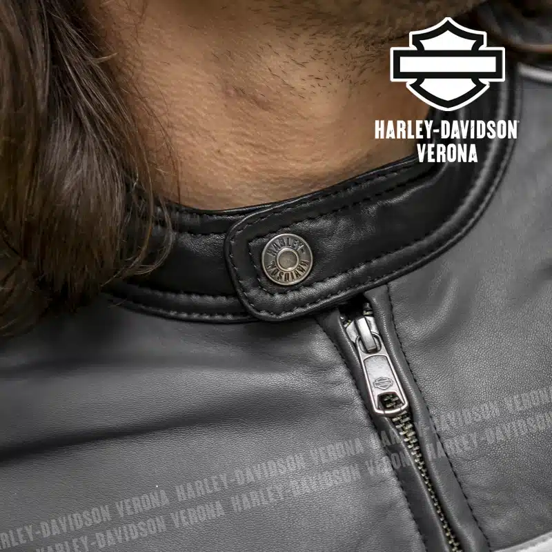 Giacca In Pelle Harley-Davidson® Factory - immagine 8