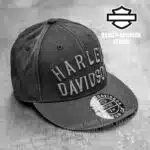Cappellino Harley-Davidson® Fitted Washed Grey