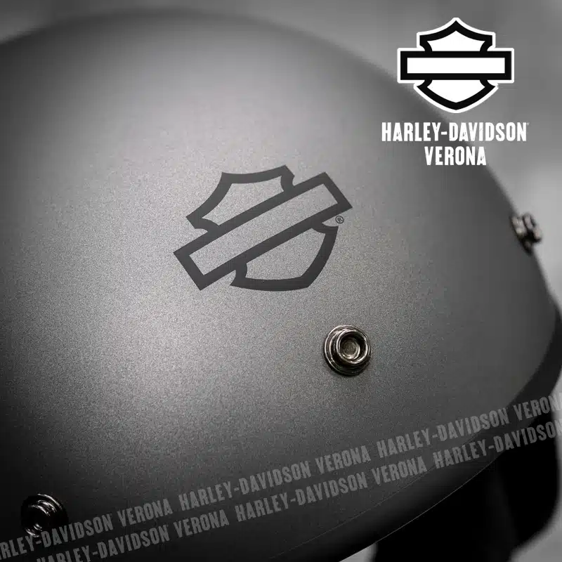 Casco Fury Bluetooth 3/4 Harley-Davidson® Matte Silver - immagine 11