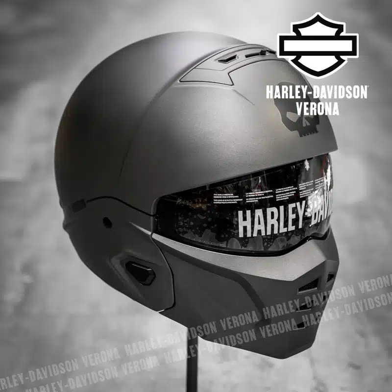 Casco Pilot Harley-Davidson® II 2 in 1  Dark Grey - immagine 11