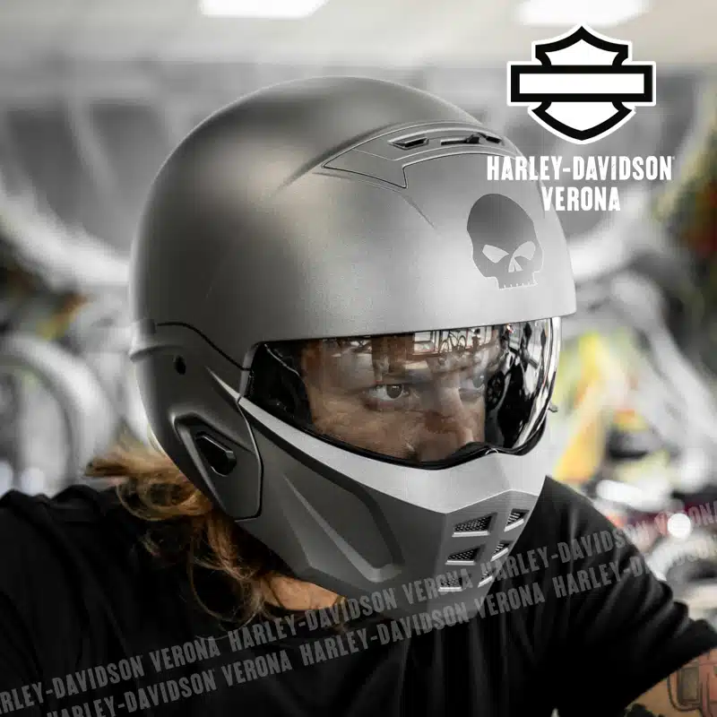 Casco Pilot Harley-Davidson® II 2 in 1  Dark Grey - immagine 3