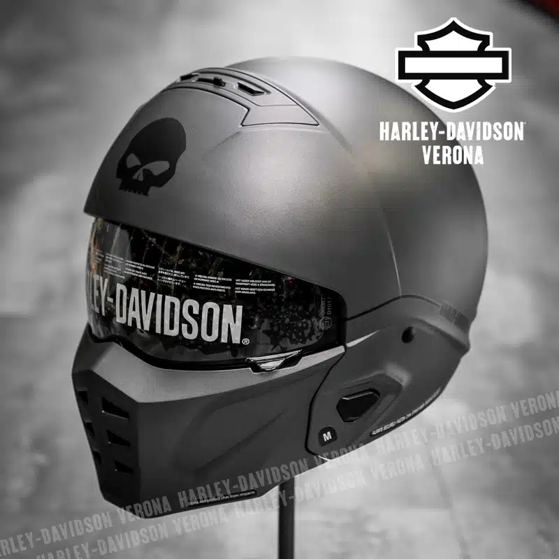Casco Pilot Harley-Davidson® II 2 in 1  Dark Grey - immagine 5