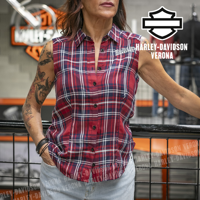Camicia Senza Maniche Donna Harley-Davidson