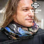 Foulard Rude Riders Skull e Roses