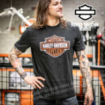 T-shirt Harley-Davidson® Bar & Shield Black