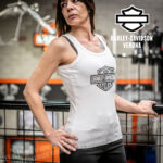 Canotta Harley-Davidson® Bar & Shield bianca - immagine 4
