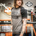 T-Shirt Harley-Davidson® Raglan Iron Bar - immagine 5