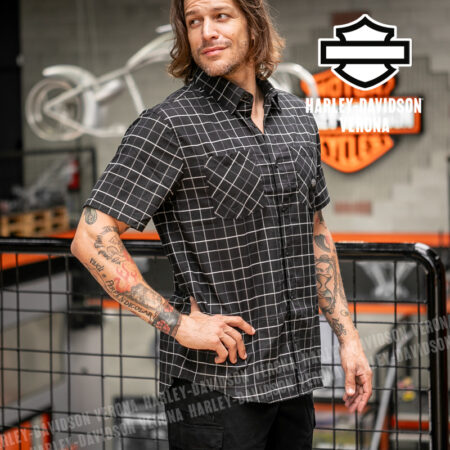 Camicia Harley-Davidson® Bar & Shield Harley Black