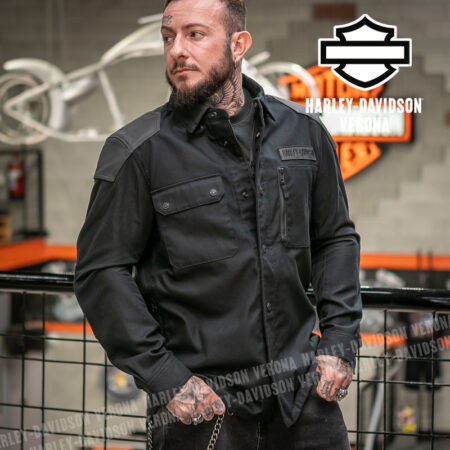 Giacca-camicia Harley-Davidson® Willie G Skull Operative