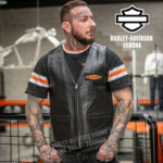 Gilet in pelle Harley-Davidson® City Limits Black - immagine 2
