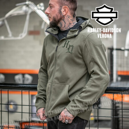 Giacca Felpa Harley-Davidson® con cappuccio H-D Deflector 2.0