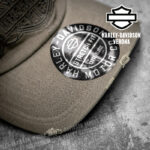 Cappellino elasticizzato Harley-Davidson® Flying Lap Distressed Green - immagine 4