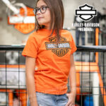 T-Shirt H-D® Verona  B&S Orange Kids - immagine 3