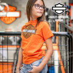 T-Shirt H-D® Verona  B&S Orange Kids - immagine 4