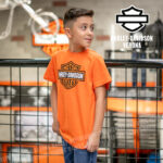 T-Shirt H-D® Verona  B&S Orange Kids - immagine 6