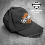 Cappellino regolabile Harley-Davidson® Three Stars Bar & Shield Harley Black. - immagine 2