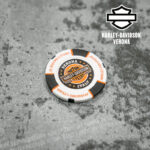 Poker chips Harley-Davidson® Verona White Black - immagine 3