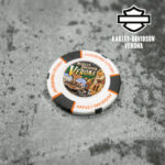 Poker chips Harley-Davidson® Verona White Black