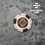 Poker chips Harley-Davidson® Verona White Black - immagine 2