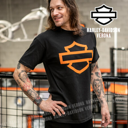 T-Shirt H-D® Verona Open B&S on Black