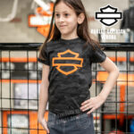 T-Shirt H-D® Verona Open B&S Camo Kids