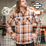 Camicia a maniche lunghe Harley-Davidson® Eagle