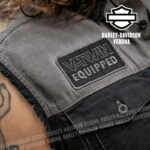 Camicia senza maniche Harley-Davidson®  Colorblock - Harley Black e Asphalt - immagine 6