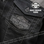 Camicia senza maniche Harley-Davidson®  Colorblock - Harley Black e Asphalt - immagine 7