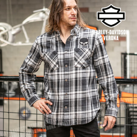 Camicia a maniche lunghe Harley-Davidson® Willie G Skull