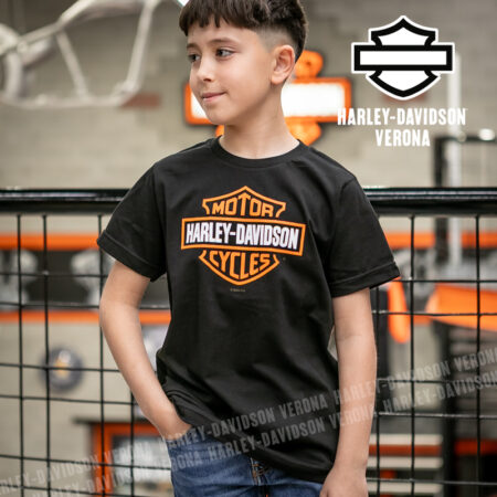 T-Shirt H-D® Verona B&S Black Kids