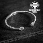 Braccialetto Harley-Davidson® con B&S e zirconi - immagine 3