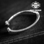Braccialetto Harley-Davidson® con B&S e zirconi - immagine 5