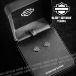 Orecchini Harley-Davidson® Bling Silver Jet - immagine 4