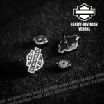 Orecchini Harley-Davidson® Bling Silver Jet - immagine 3