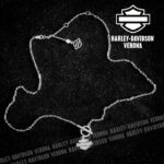 Collana Harley-Davidson® B&S Silver Crystal - immagine 2