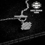 Collana Harley-Davidson® B&S Silver Crystal - immagine 3